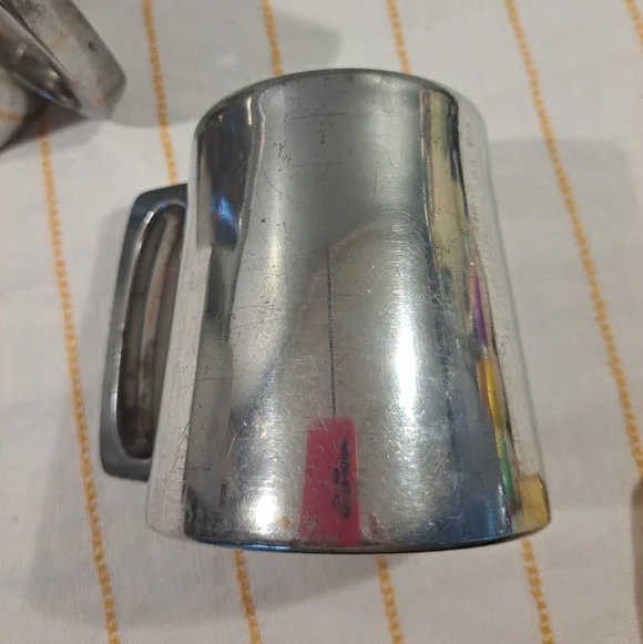 2 Vtg Woodbury Pewter Mugs - Picture 6 of 9